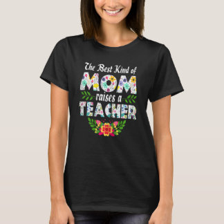 Vrouwen het beste type moeder tilt een leraar aan t-shirt
