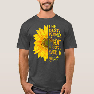 Vrouwen het beste type moeder voedt een radio-dj t-shirt