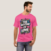 Vrouwen Het ritme van de liefde 90s R-B T-shirt (Voorkant volledig)