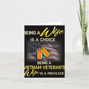 Vrouwen Het Zijn Van Een Vietnam-veterane Is Privi Kaart