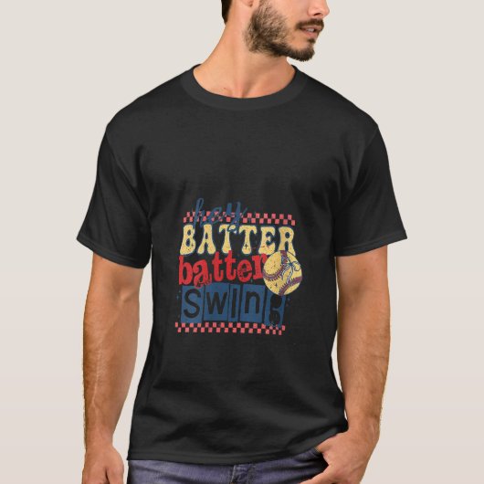 Vrouwen Hey Batter Swing Softbal Coquette B T-shirt (Voorkant)