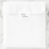 Vrouwen Honeymooning Honeymooning Koppels Ronde Sticker (Tas)