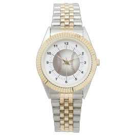 Vrouwen Honkbal Two-Tone Armband Horloge
