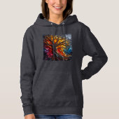 Vrouwen Hooded Sweatshirt Artwork 10 (Voorkant)