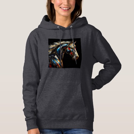 Vrouwen Hooded Sweatshirt Artwork 13 (Voorkant)