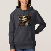 Vrouwen Hooded Sweatshirt Artwork 14 (Voorkant)