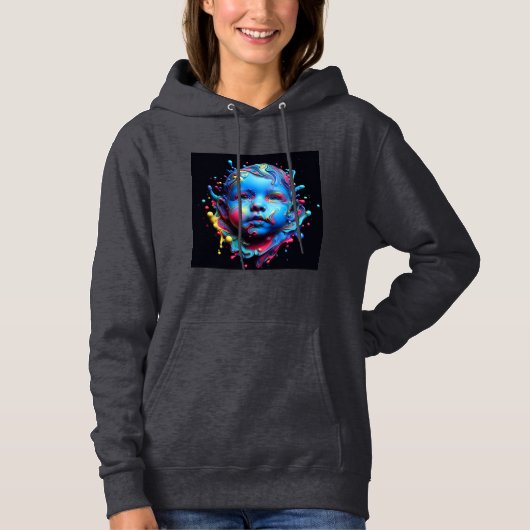 Vrouwen Hooded Sweatshirt Artwork 15 (Voorkant)