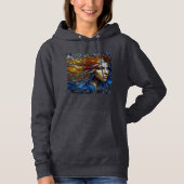 Vrouwen Hooded Sweatshirt Artwork 18 (Voorkant)