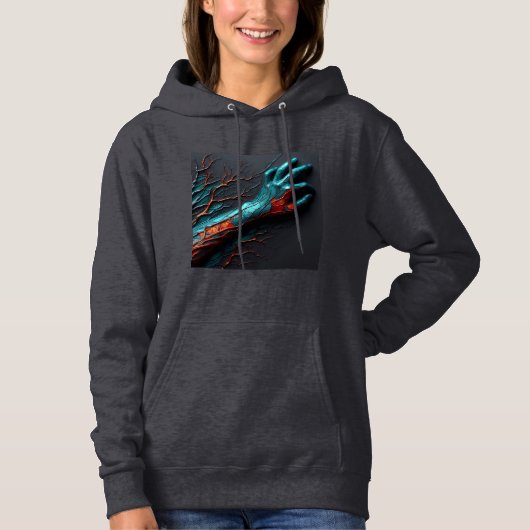 Vrouwen Hooded Sweatshirt Artwork 19 (Voorkant)