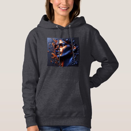 Vrouwen Hooded Sweatshirt Artwork 2 (Voorkant)