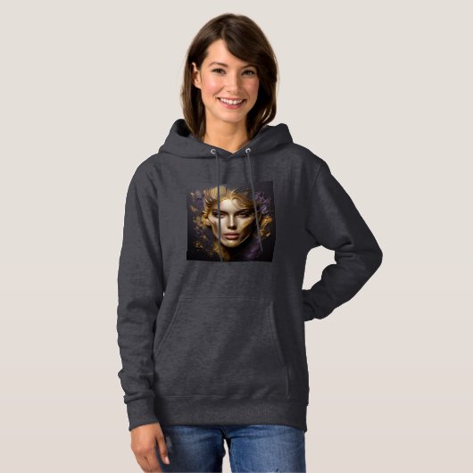 Vrouwen Hooded Sweatshirt Artwork 20 (Voorkant volledig)