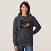 Vrouwen Hooded Sweatshirt Artwork 21 (Voorkant volledig)