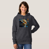 Vrouwen Hooded Sweatshirt Artwork 22 (Voorkant volledig)
