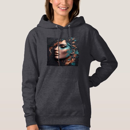 Vrouwen Hooded Sweatshirt Artwork 23 (Voorkant)