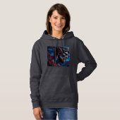 Vrouwen Hooded Sweatshirt Artwork 25 (Voorkant volledig)