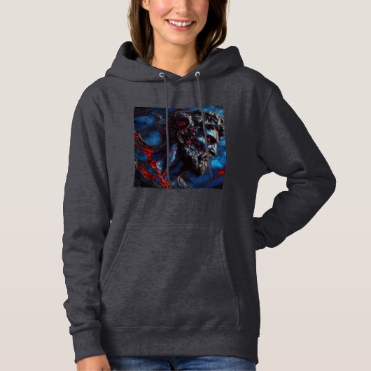 Vrouwen Hooded Sweatshirt Artwork 25 (Voorkant)
