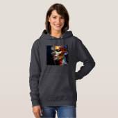 Vrouwen Hooded Sweatshirt Artwork 26 (Voorkant volledig)
