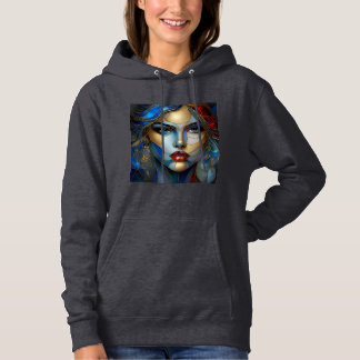 Vrouwen Hooded Sweatshirt Artwork 31