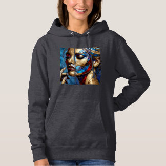 Vrouwen Hooded Sweatshirt Artwork 38