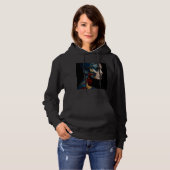 Vrouwen Hooded Sweatshirt Artwork 4 (Voorkant volledig)