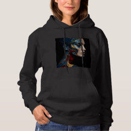 Vrouwen Hooded Sweatshirt Artwork 4