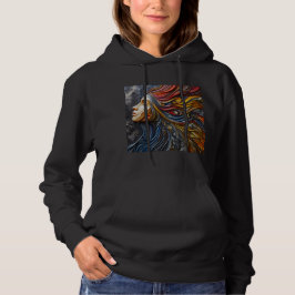 Vrouwen Hooded Sweatshirt Artwork 6