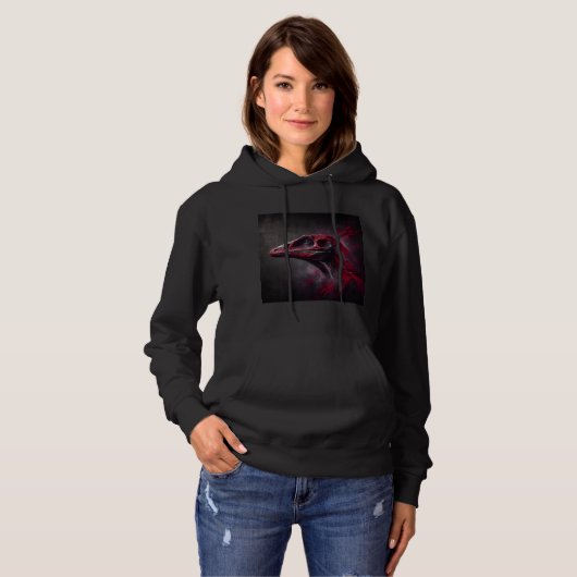 Vrouwen Hooded Sweatshirt Artwork 7 (Voorkant volledig)