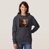 Vrouwen Hooded Sweatshirt Artwork 8 (Voorkant volledig)