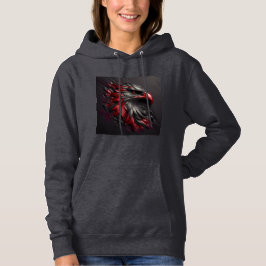 Vrouwen Hooded Sweatshirt Artwork 9