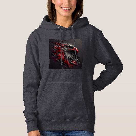 Vrouwen Hooded Sweatshirt Artwork 9 (Voorkant)