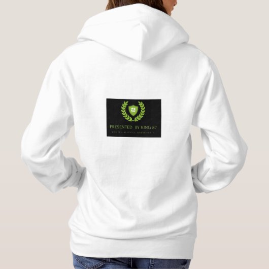 Vrouwen Hoodie (Achterkant)