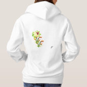Vrouwen Hoodie : Aziatische Tijd van Schoonheid (Achterkant)