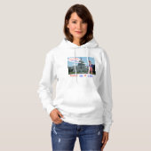 Vrouwen hoodie. Gelukkige 4e. rat/unclesam Hoodie (Voorkant volledig)