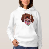 Vrouwen Hoodie (Whimsical Woman 01) (Voorkant)