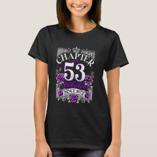 Vrouwen hoofdstuk 53 fantastisch sinds 1972 53e ve t-shirt