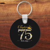 Vrouwen Hoofdstuk 75 Prachtig Opgericht 1951 75ste Sleutelhanger (Voorkant)