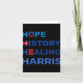 Vrouwen Hoop Geschiedenis Healing Harris W 2024 Kaart (Voorkant)