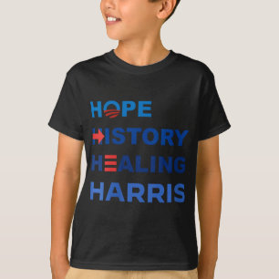 Vrouwen Hoop Geschiedenis Healing Harris W 2024 T-shirt