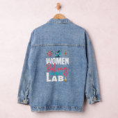 Vrouwen horen in het lab - wetenschap denim jacket (Hangar)