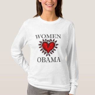 Vrouwen horen Obama T-shirt