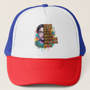 Vrouwen horen overal thuis trucker pet