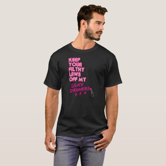 Vrouwen houden je vuile wetten uit mijn duistere w t-shirt (Voorkant volledig)