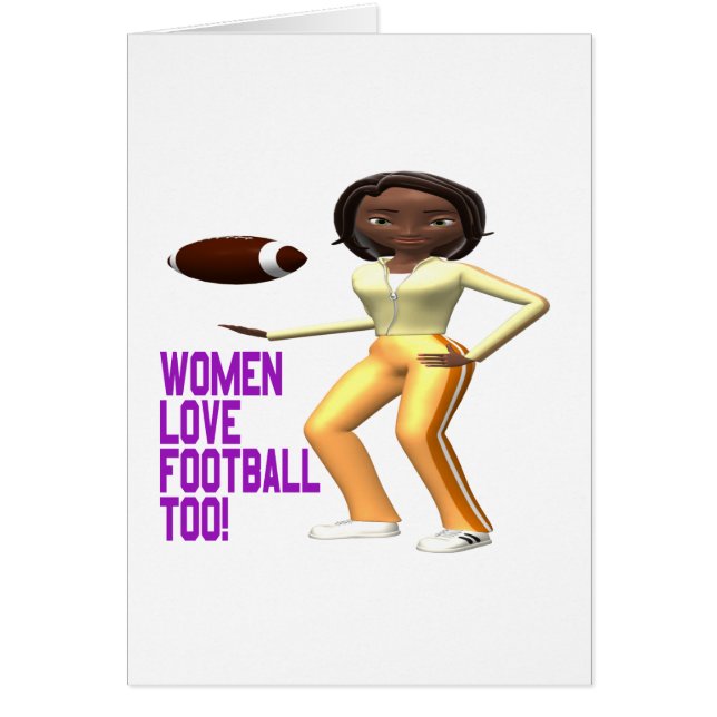 Vrouwen houden ook van Football (Voorkant)