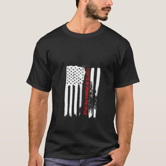 Vrouwen houden van Amerika, ik haat de mensen van  T-shirt (Voorkant)