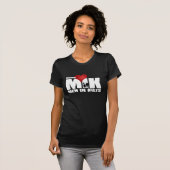 Vrouwen houden van Mannen in kilts T-shirt (Voorkant volledig)