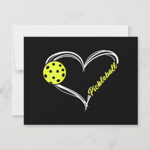 Vrouwen houden van pickleball - schattige pickleba feestdagenkaart