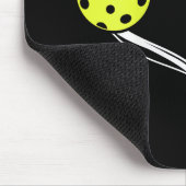 Vrouwen houden van pickleball - schattige pickleba muismat (Hoek)