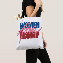 Vrouwen houden van Trump Tote Bag