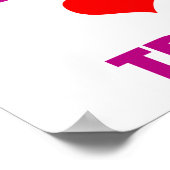 Vrouwen houden van Trump Vrouwen Poster (Hoek)