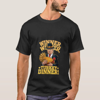 Vrouwen Humor Funny Trump Winnaar Turkije Dinn T-shirt